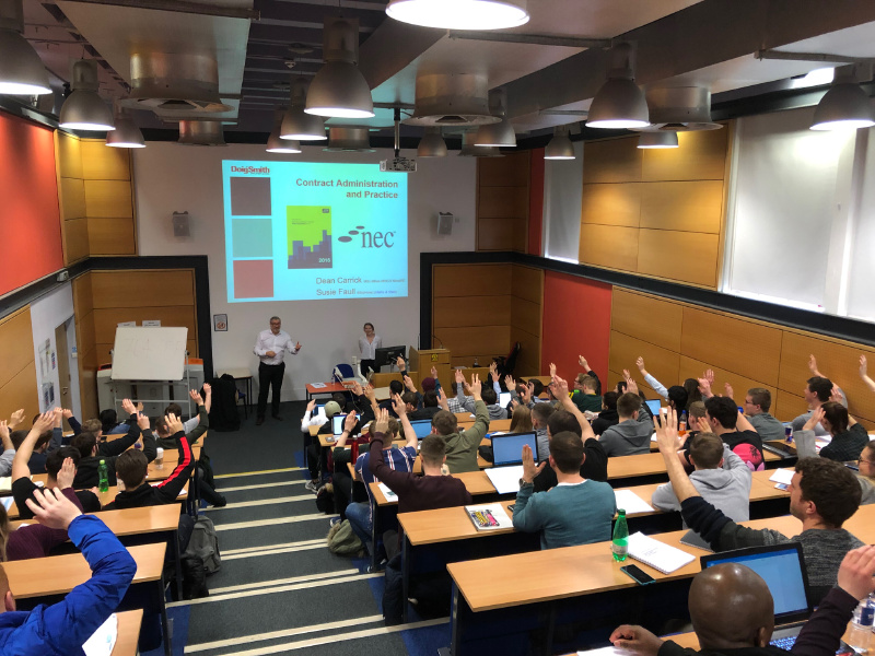 D+S provide lectures for Edinburgh Napier Students