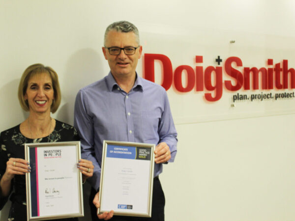 Double Celebration as Doig+Smith Receives Platinum and Gold Awards from Investors in People.