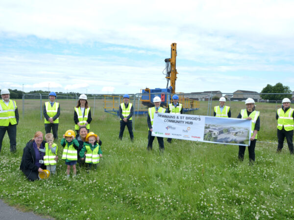 Construction Underway at Newmains & St Brigid's Community Hub